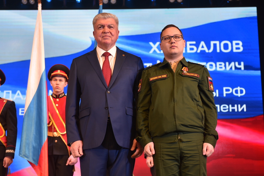 Хамбалов Данат награжден медалью «За воинскую доблесть» II степени