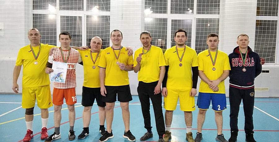Турнир по волейболу среди подразделений Казанских тепловых сетей