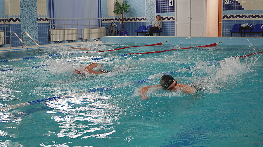 Соревнования по плаванию среди теплоэнергетиков