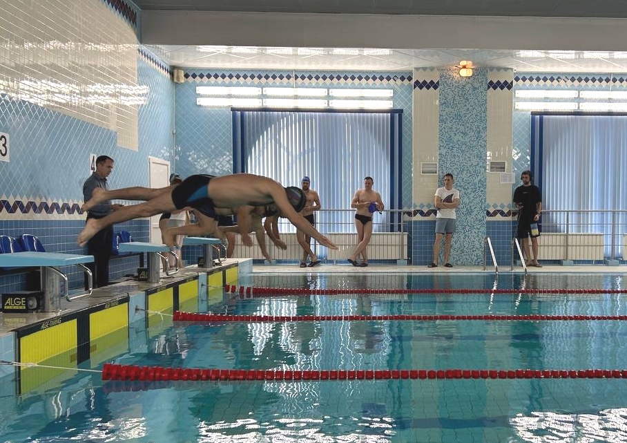 Соревнования по плаванию на Нижнекамской ГЭС
